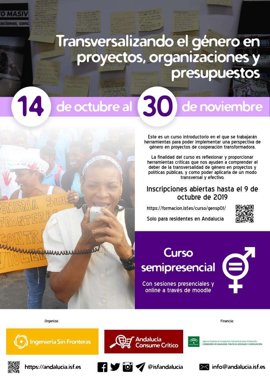 Transversalizando el género en proyectos, organizaciones y presupuestos