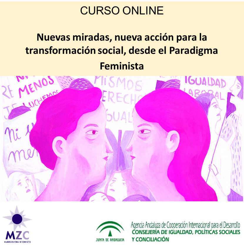 Curso online 'Nuevas miradas, nueva acción para la transformación social, desde el Paradigma Feminista'