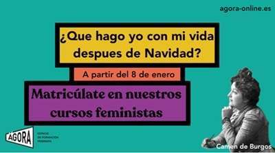 Apertura de cursos feministas con 20% de descuento