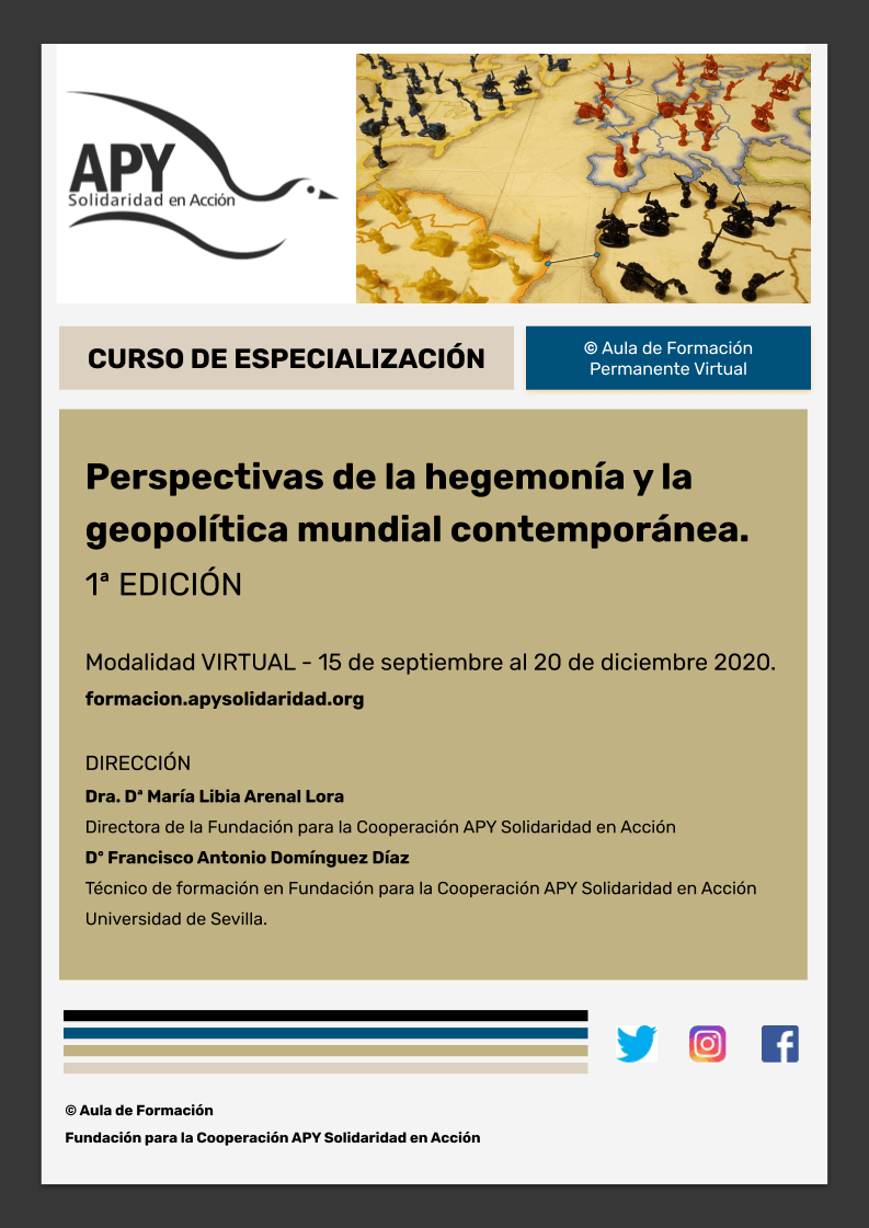 Perspectivas de la hegemonía y la geopolítica mundial contemporánea