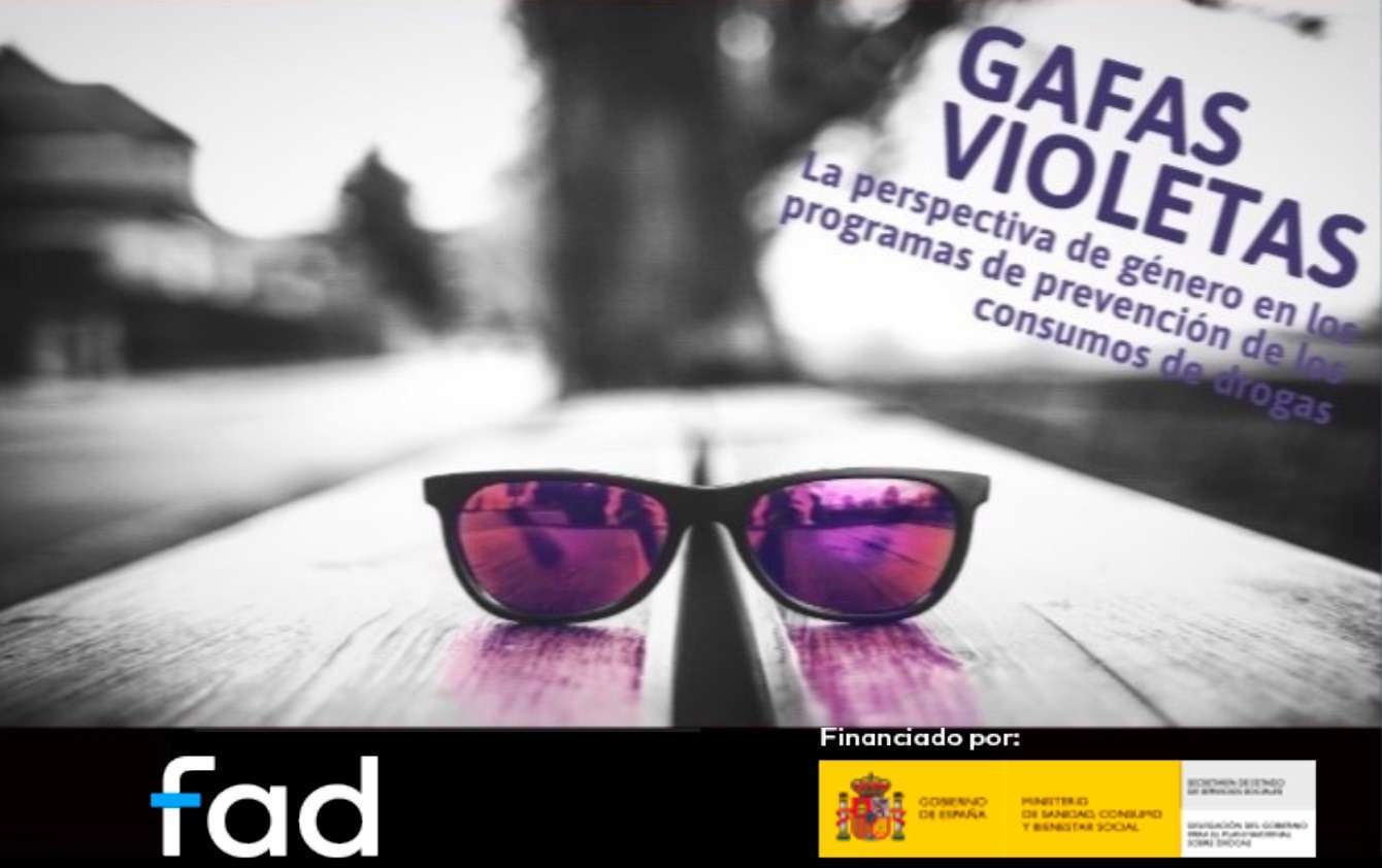 Gafas violetas: la perspectiva de género en los programas de prevención de consumo de drogas