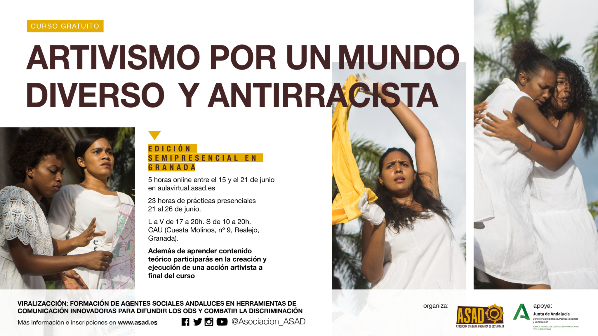 Artivismo por un mundo diverso y antirracista