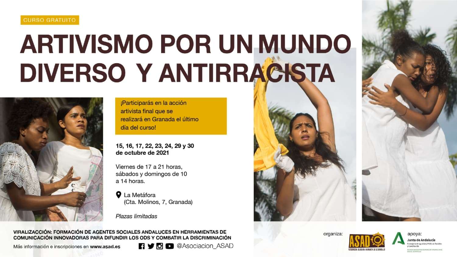 Artivismo por un mundo diverso y antirracista