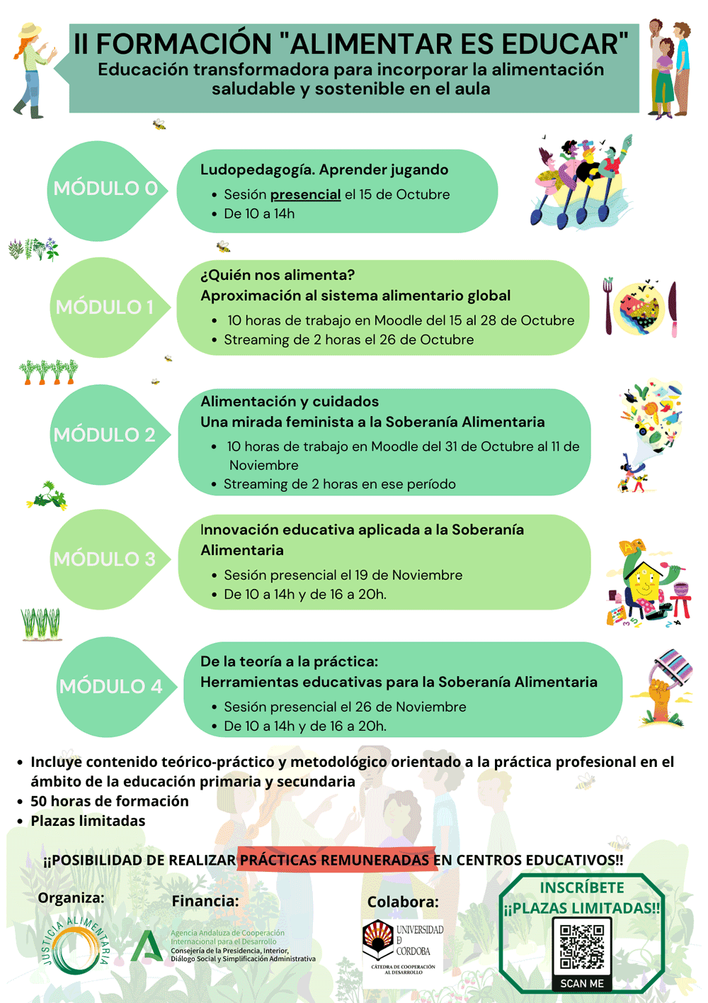 Curso 'Alimentar es educar' (Córdoba)