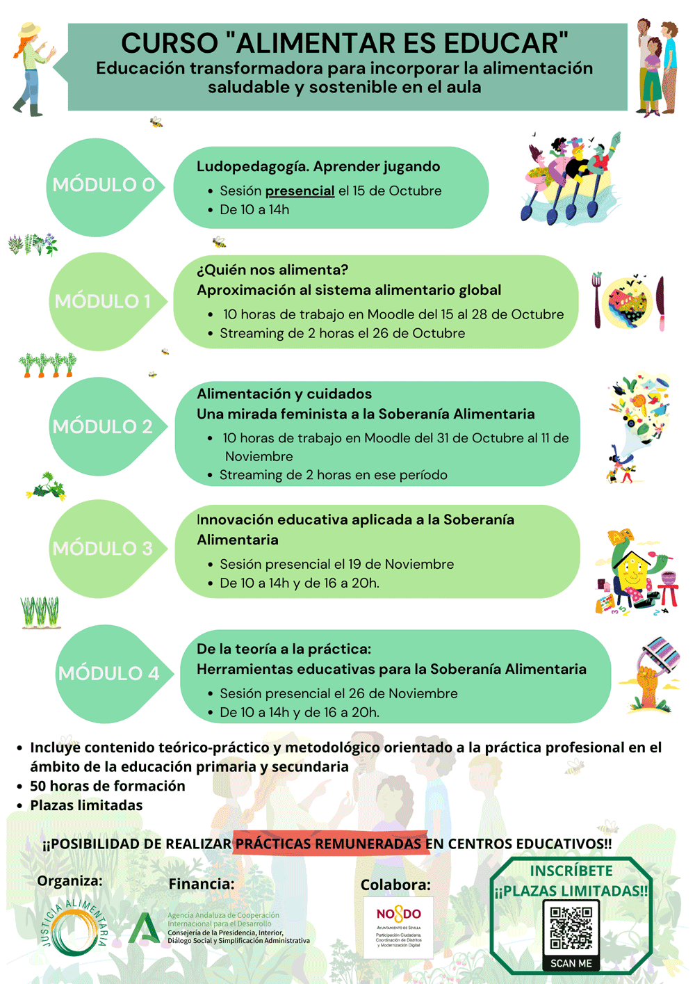 Curso 'Alimentar es educar' (Sevilla)