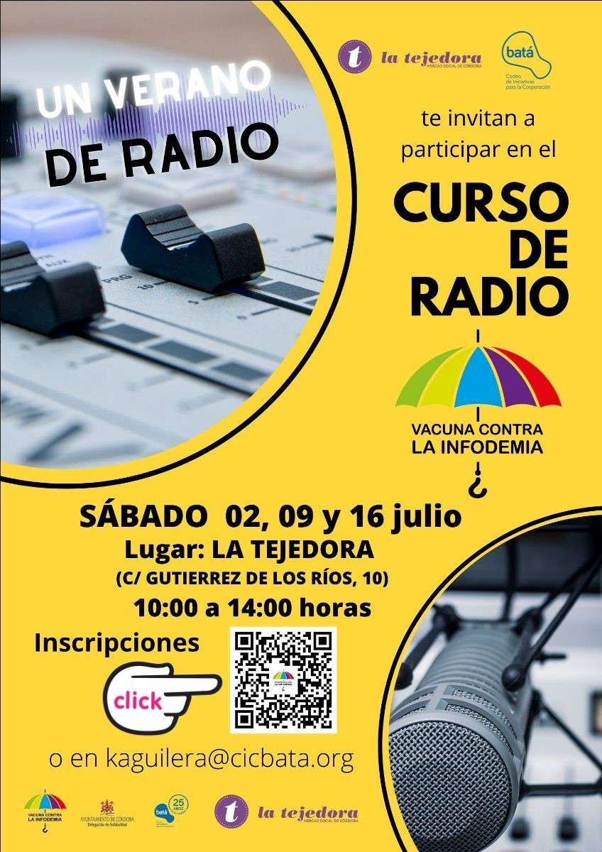 Vacuna contra la infodemia, curso de radio de CIC Batá