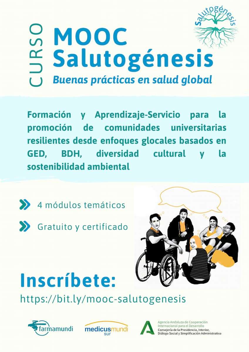 Salutogénesis: Formación y Aprendizaje-Servicio (ApS) para la promoción de comunidades universitarias resilientes desde enfoques glocales basados en GED, BDH, diversidad cultural y la sostenibilidad ambiental