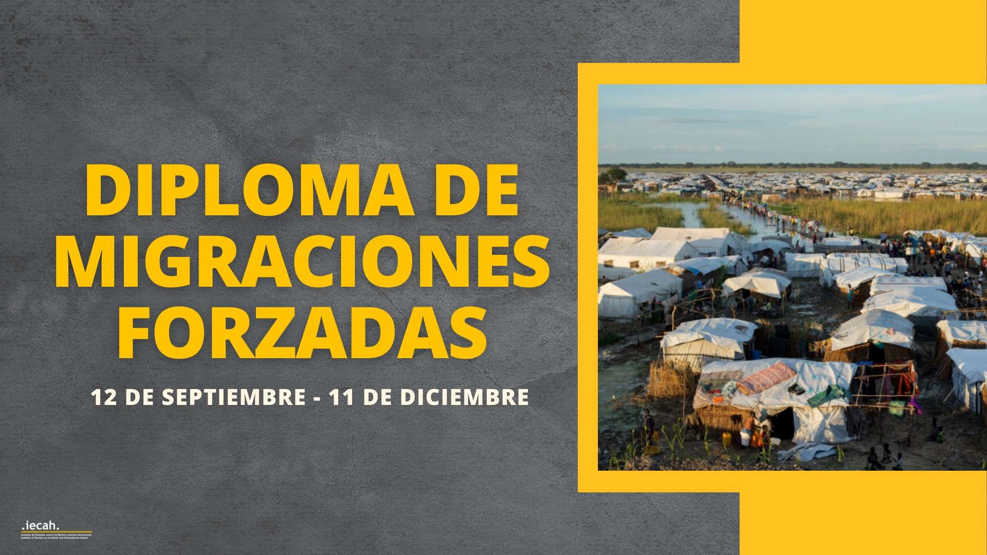 Diploma de migraciones forzadas (septiembre – diciembre 2022)