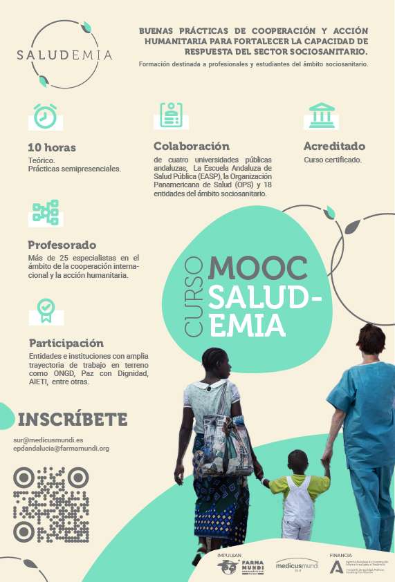 MOOC: Buenas Prácticas en Cooperación y Acción Humanitaria para fortalecer la capacidad de respuesta del sector sociosanitario andaluz