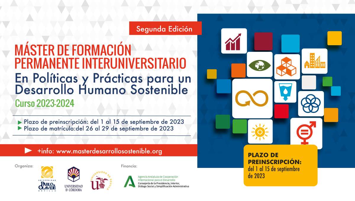 Máster Interuniversitario en Políticas y Prácticas para un Desarrollo Humano Sostenible