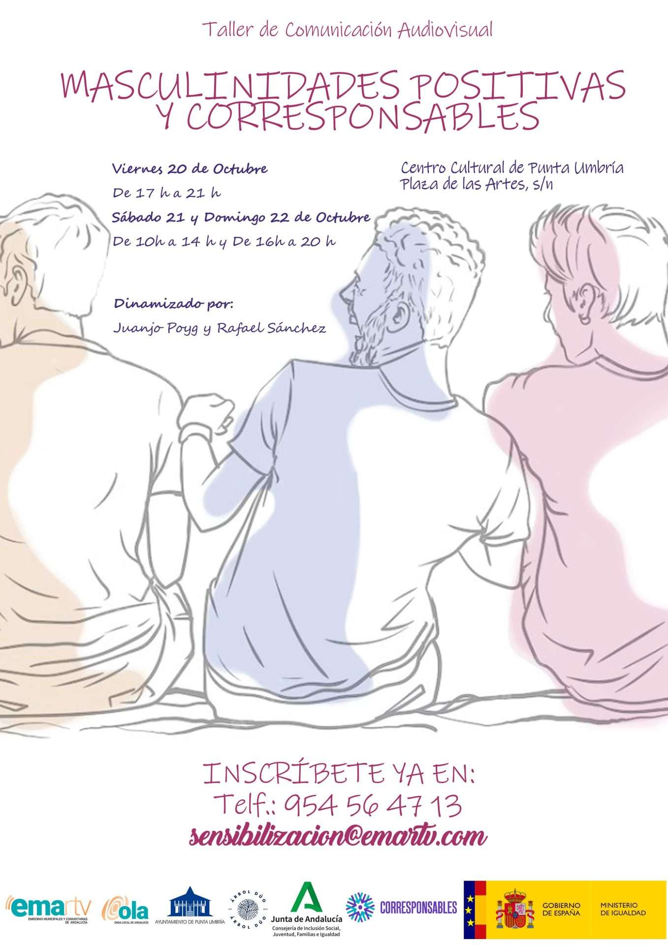 Taller de comunicación audiovisual: Narrando masculinidades positivas y corresponsables