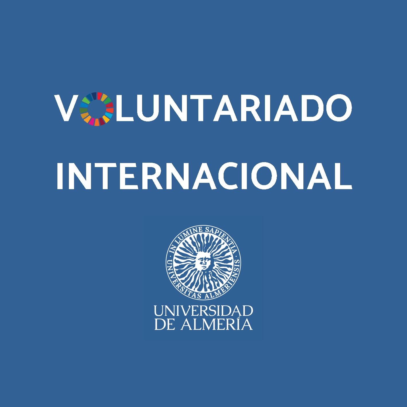 Programa de voluntariado internacional 2024-2025 de la Universidad de Almería