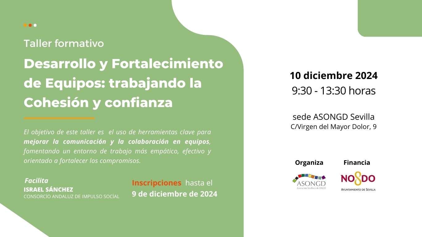 Desarrollo y fortalecimiento de equipos: trabajando la cohesión y confianza