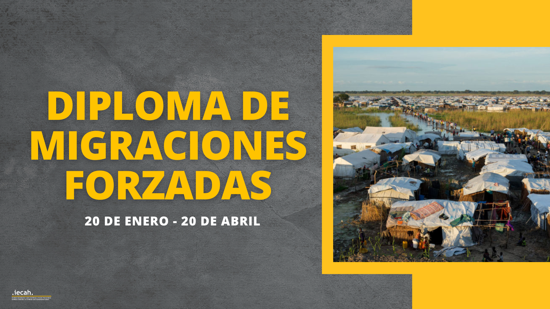 Diploma de migraciones forzadas (enero – abril 2025)