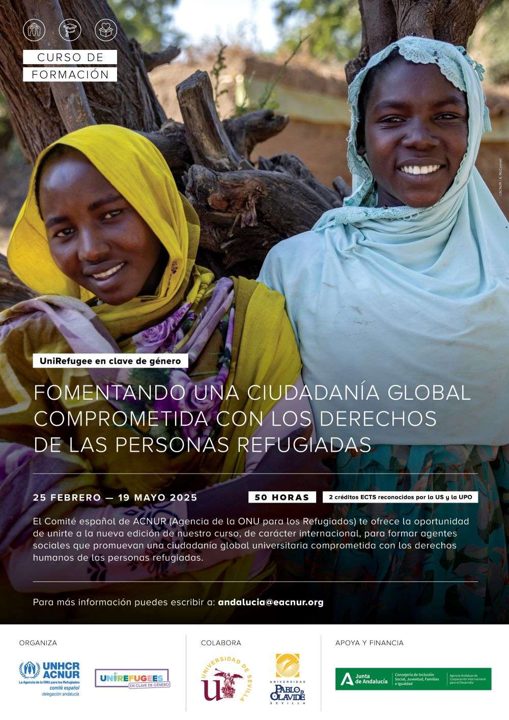 UniRefugee en clave de género: fomentando una  ciudadanía global comprometida con los derechos  de las personas refugiadas