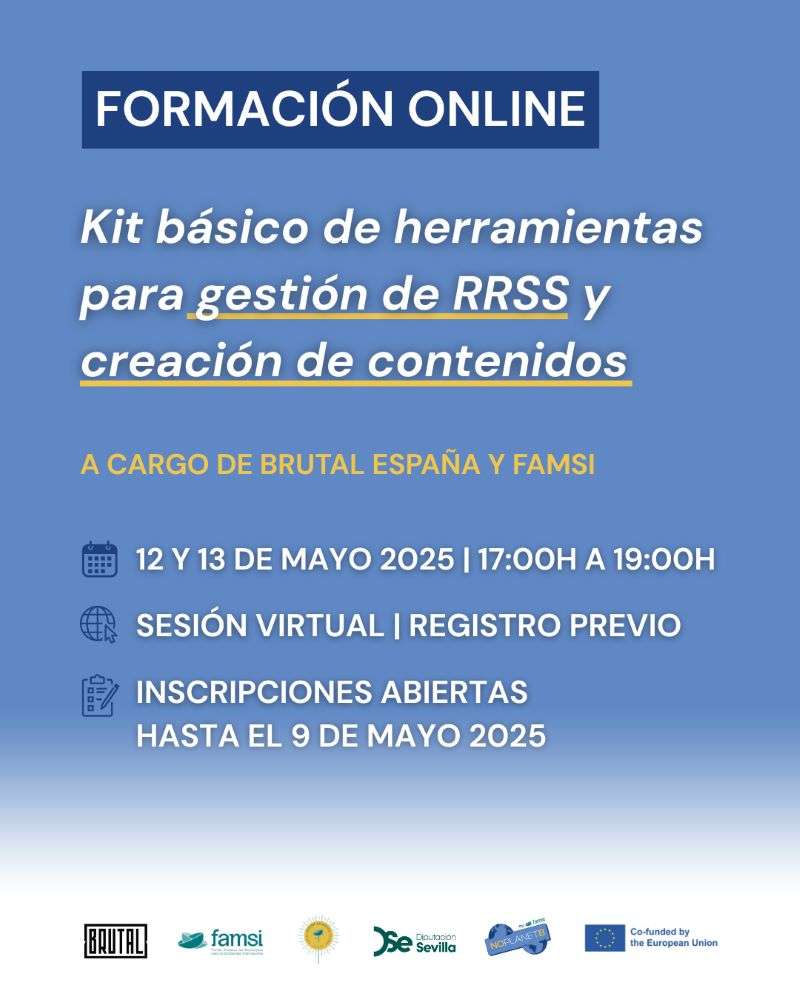 Kit básico de herramientas para gestión de redes sociales y creación de contenidos