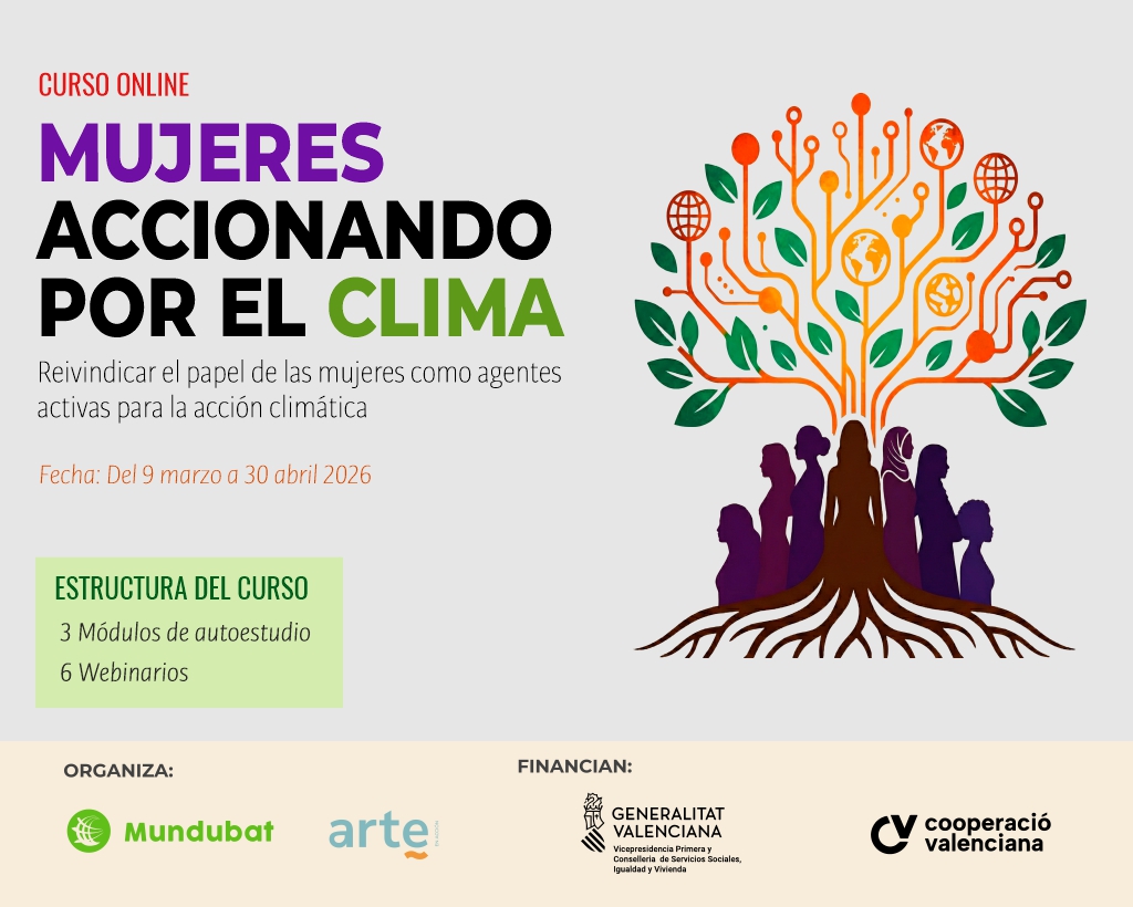 Formación: Mujeres accionando por el Clima