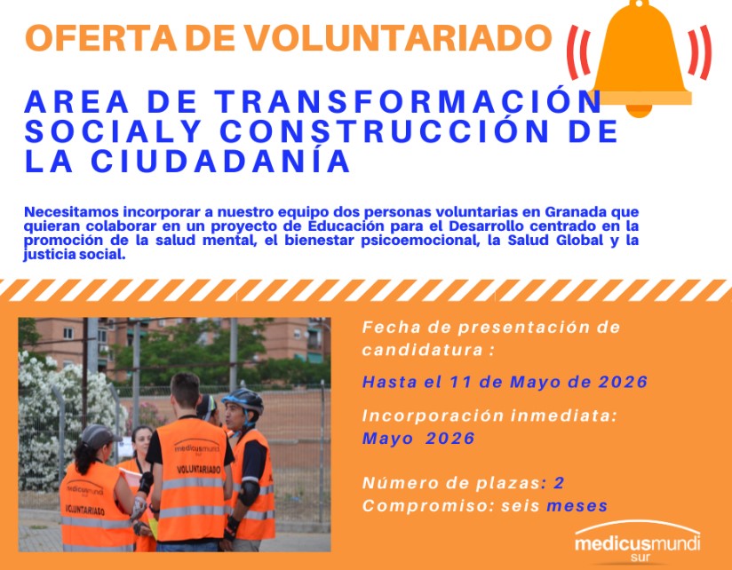 Voluntariado en Granada – Medicus Mundi Sur