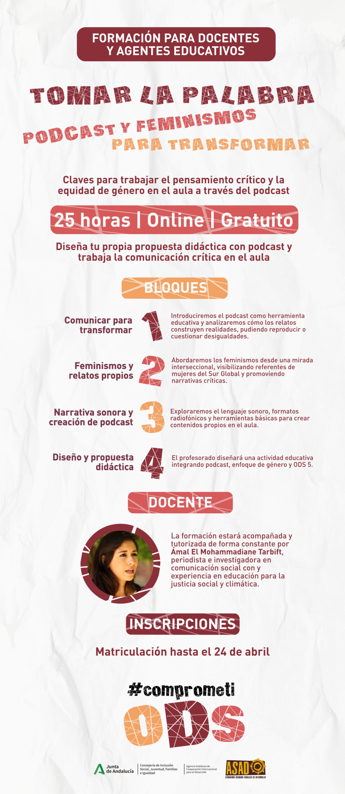 Tomar la palabra: podcast y feminismos para una educación transformadora